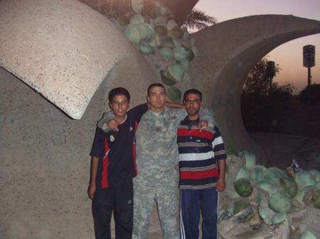 Hanging out in Baghdad, Iraq 2006-2007