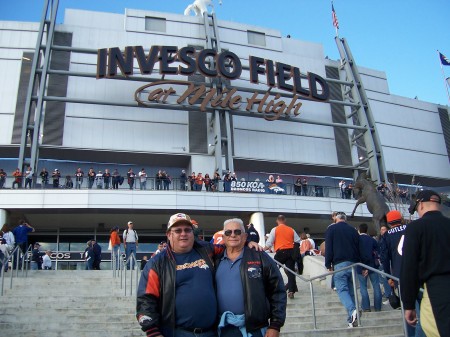 MY Dad and I in Denver