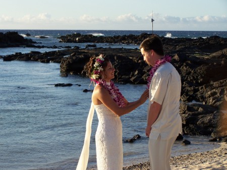 wedding day  on the Big Island