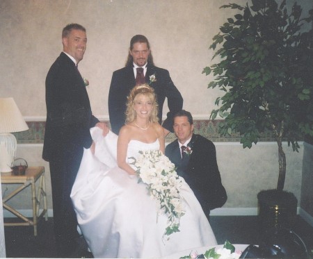 My Three Sons and Daughter at her wedding