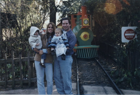 Me, my wife, Chris, Kellyn and Logan at the Jax. Zoo!