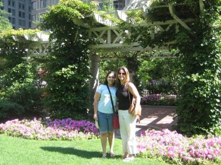 Kristen and I in Boston