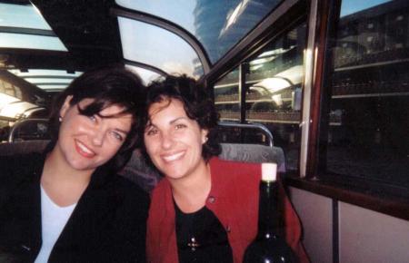 My friend Dawn and I in Amsterdam