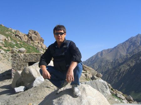 In the Afghanistan mountains