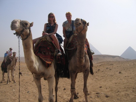 Took daughter to Egypt for HS graduation 2008