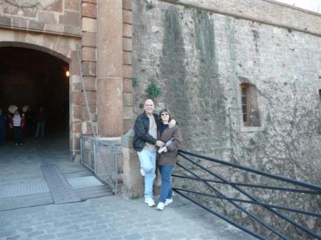 Susie and I in Spain