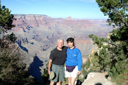 Linda and I at the Grand Canyon