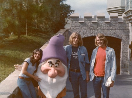 Jan, Jay, and Gary at Disney World