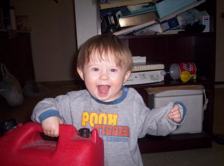 Evan, 1 yr old, Nov, 2005