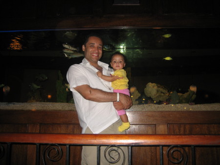 Me with my little princess in DR