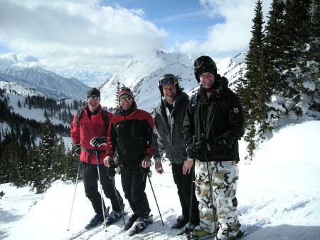 Kirk & friends Utah backcountry