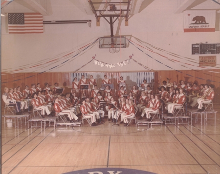 Montgomery high School Band 1973