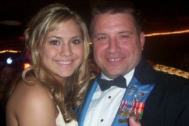 My Daughter and I at a recent Military Ball