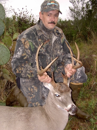 My husband Jerry and his deer
