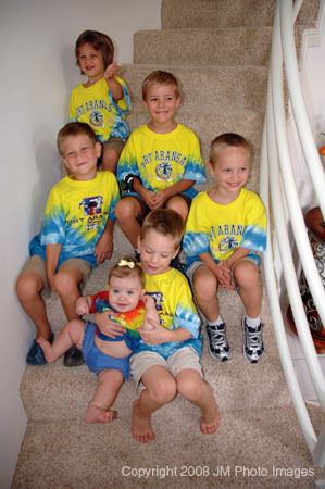 Billie's grandchildren Aug 2008