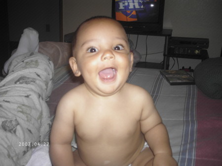 My son Devon Brown 8 months old