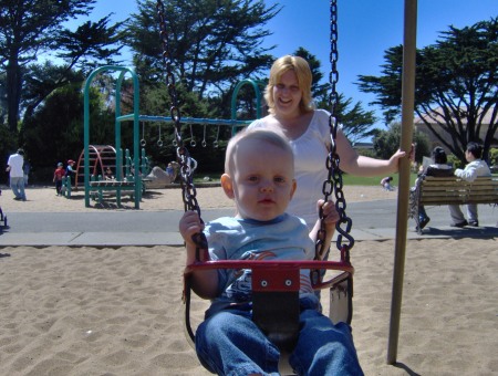 Swinging at SF Zoo