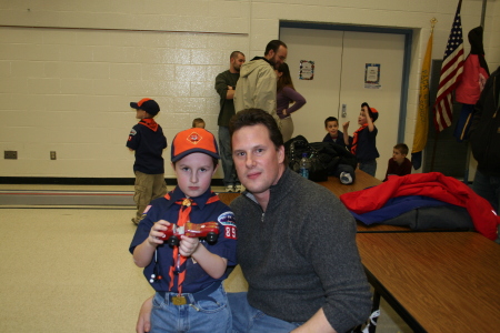 Jonathon & Rodney (Cub Scout Derby 2007)