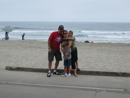 The three most important people in my life at the Beach!
