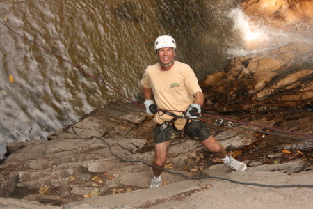 Keith on the Zip Line