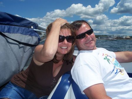 On our boat