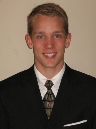 Our son Cameron - soon to be Elder Smith