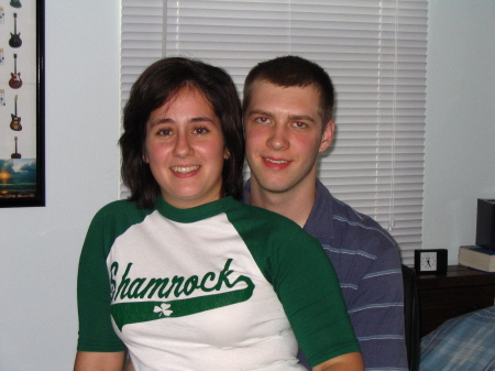 Jeremy and his fiancee, Heather