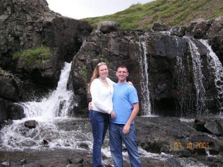 Mike and Monica, Iceland 2005
