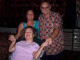 Mark, Karen and Erin Johnson on cruise in 2005 mexico