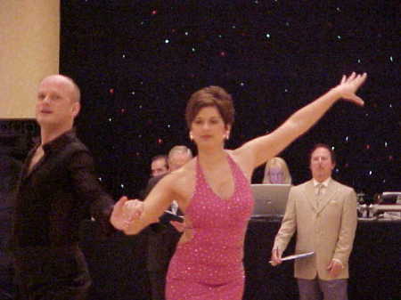 Amanda and Denny in the Hotlanta dance competition 2006.
