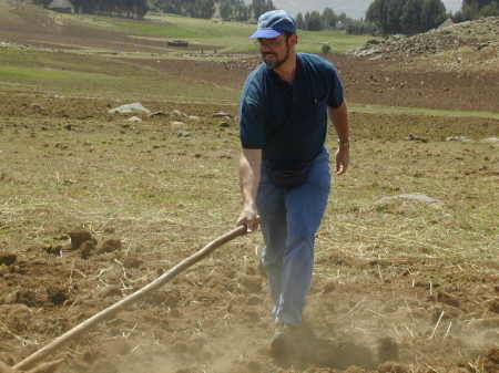 Greg Farming in Ethiopia