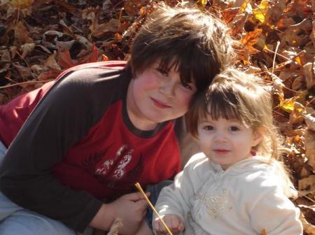 Brayden and Caily - Fall 2007
