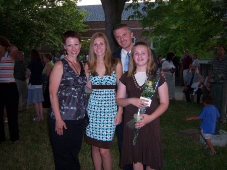 Our Family at Chelsea's 8th Grade Graduation