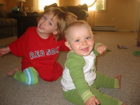 MY G-CHILDREN; ELLIE & JACK KIRKLAND 2008