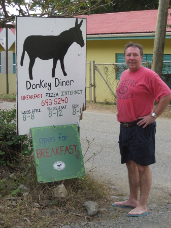 John in Virgin Islands at St john house near donkey diner