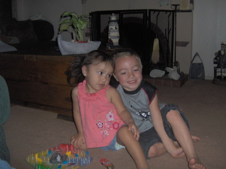 Gav and his cousin Summer