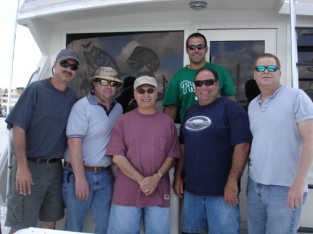 Off shore  fishing (the crew 6-19-08)