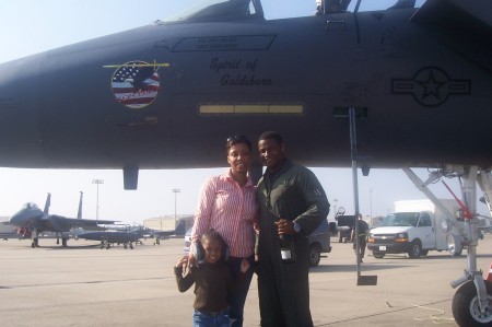Marcus's last flight in F-15E(Seymour Johnson AFB, NC)