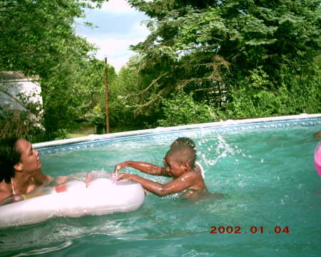 Enjoying the Pool!!