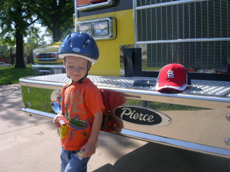 Pierce and the Fire Truck