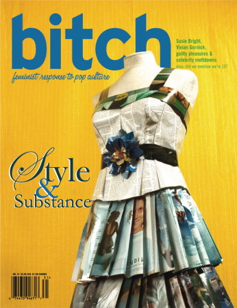 a dress I made for B**ch magazine