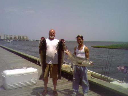 fishing Barnegat NJ June 2007