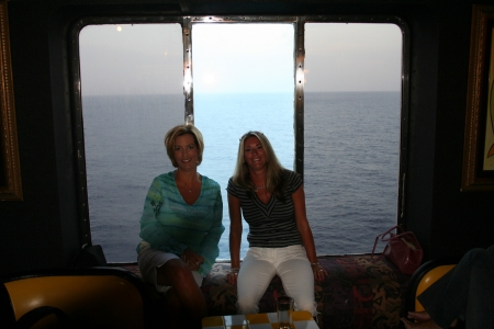 My cousin and I on cruise summer 2006