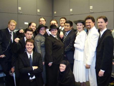 The cast of UC Riverside's Guggenheim production of "Julius Caesar" (2006)