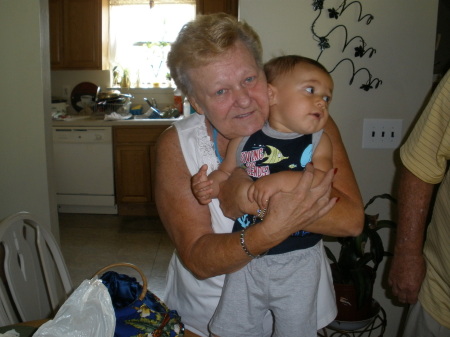 Me and greatgrandson Ashton