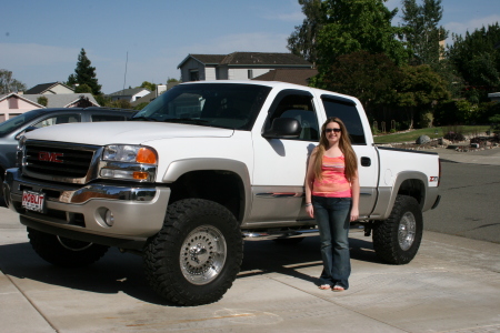 proud new truck owner