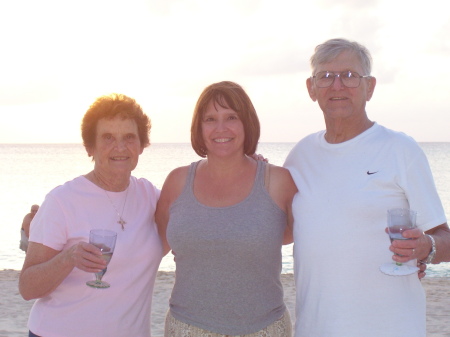 Mom and Dad in the Caymans