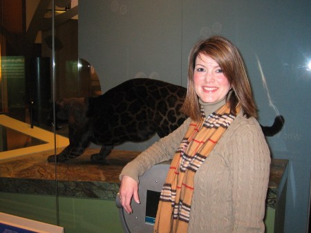 Me at the Natural History Museum