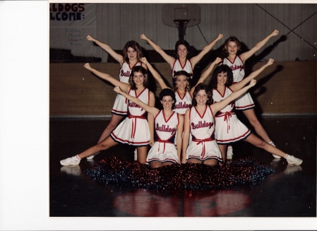 1984-1985 BP Varsity Cheerleaders