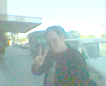 Quentin Tarantino in LA 2004